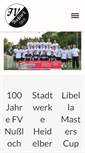 Mobile Screenshot of fv-nussloch.de